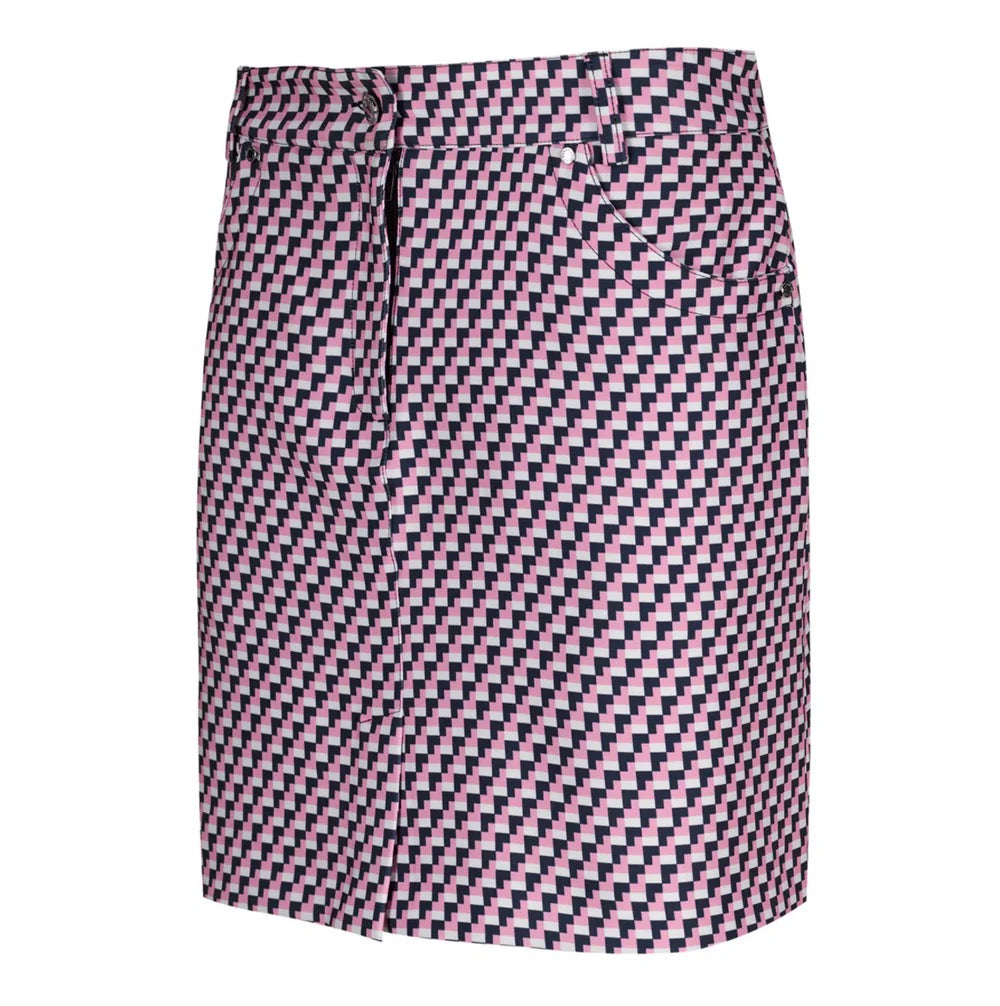 New Lohla Sport Madison Print Skort - Navy/Pink Size 2 MSP$150