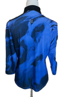 Jamie Sadock Women's 3/4 Sleeve Blue Golf Top w/ Horse Size M. MSP$109-2