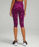 Lululemon Base Pace Pink Animal Print Leggings Size 8 MSP$88-3