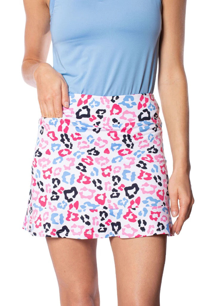 Golftini Pull-On Ruffle Skort - Big Bang Size M MSP$110