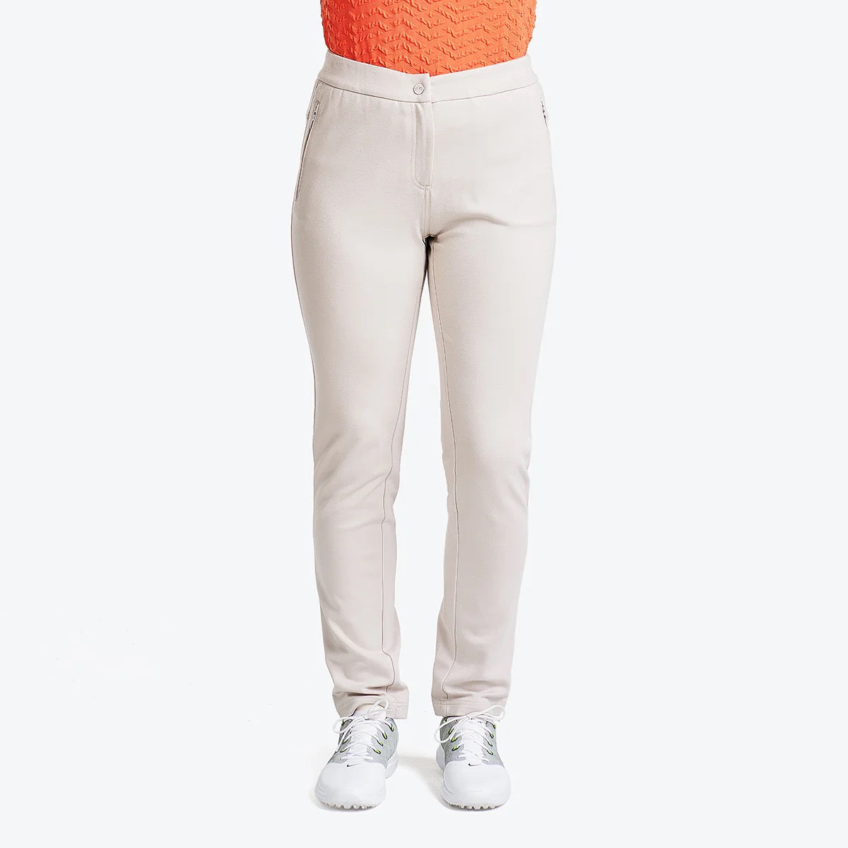 New Women's Nivo Sport Matren Pant - Cement Size 8 MSP$108