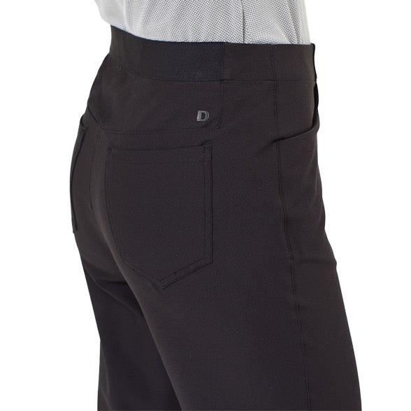 New Dunning Lady Black Player Fit Stretch Golf Pant Size XS MSP$108 - 0