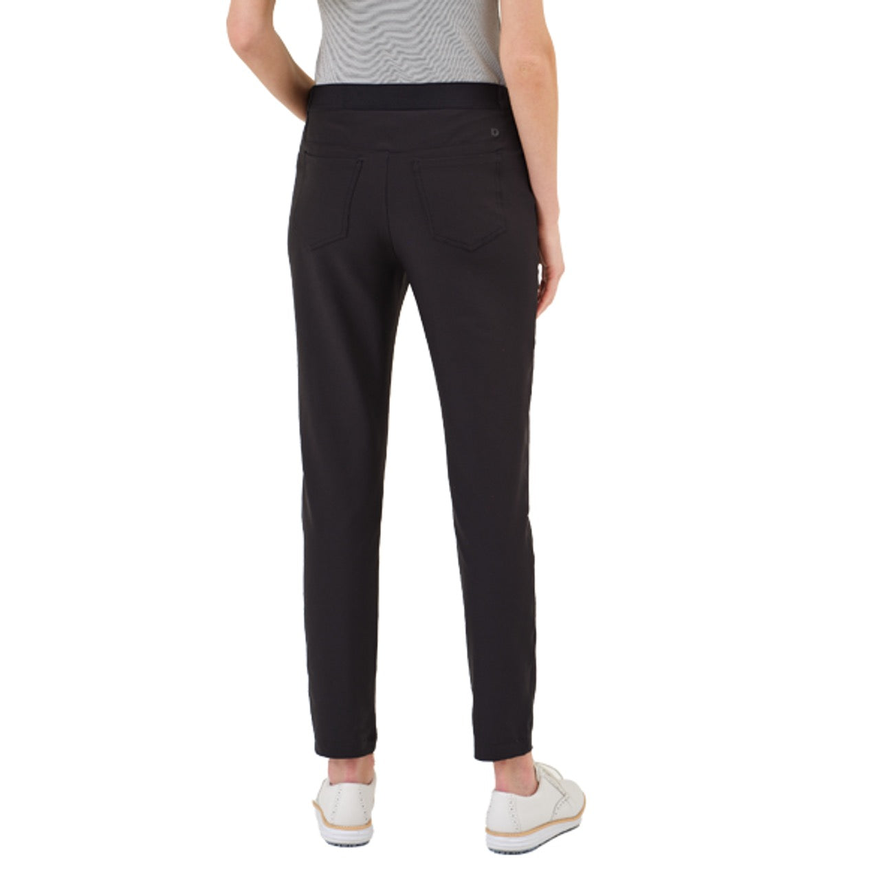 New Dunning Lady Black Player Fit Stretch Golf Pant Size XS MSP$108