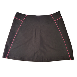 Aur Black Women's Golf Skort w/ Magenta Trim Size 14