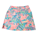 Lilly Pulitzer Pink & Aqua Floral Golf Skort Size 6 MSP$108-2