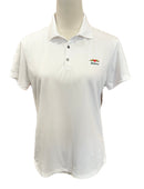 Ralph Lauren RLX Women's White Pique Polo w/ Loo Size M. MSP$110-1