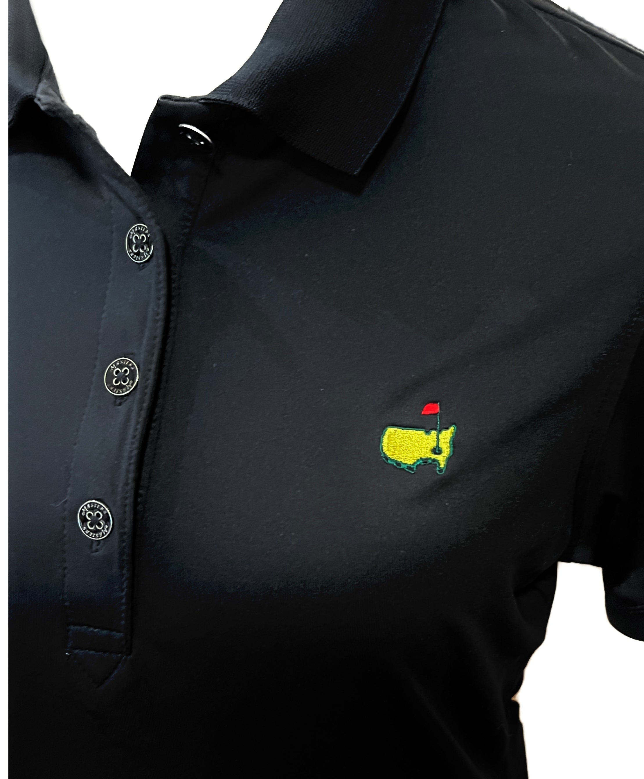 Magnolia Lane Women's Black Masters Golf Polo Size M. MSP$75 - 0