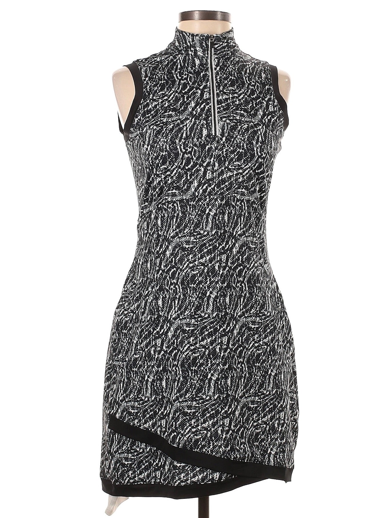 New EP NY Sleeveless Snakeskin Print Golf Dress Size XS MSP$139