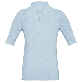 New Women's Under Armour Half Sleeve Zip Golf Polo Size M MSP$65 - 0