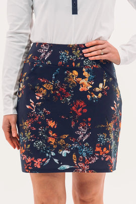 Foray Golf Navy Graphic Floral Skort Size XXL MSP$160