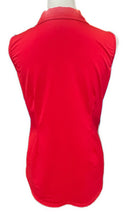 Jofit Women's Scalloped V-Neck Sleeveless Golf Top Size MSP$90-2