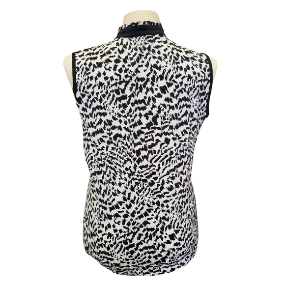 Tail Edil Sleeveless Golf Top - Abstract Cheetah Size XL MSP$96