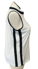 Tail Women's White & Black Sleeveless Golf Top Size XL MSP$96-2