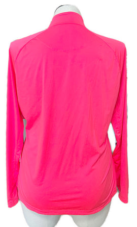 Tail Activewear Women's Bright Coral Long Sleeve Pullover Size XL MSP$95 - 0