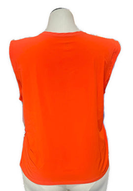 New Tail Poinciana Cap Sleeve Top Size XL MSP$70 - 0