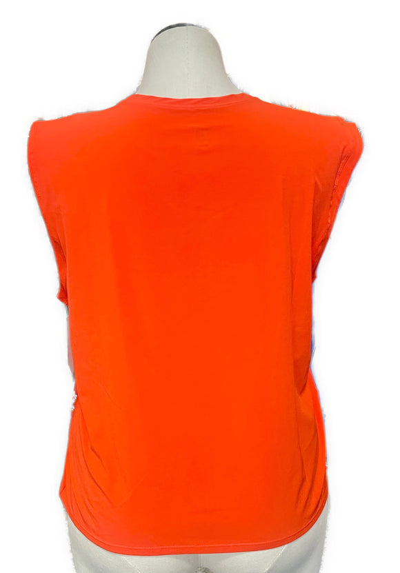 New Tail Poinciana Cap Sleeve Top Size XL MSP$70