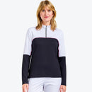 New Women's Nivo Sport Gaia Mock Pullover Size M MSP$90-1