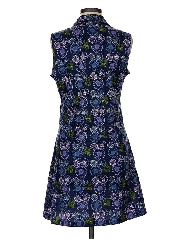 Puma Women's Navy Floral Sleeveless Golf Dress Size M MSP$90