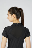 New Calliope Golf Black Lady Player Golf Polo Size S MSP$98-2