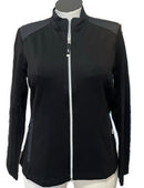 New Women's Nivo Sport Black Riley Golf Jacket Size XL MSP$125-1