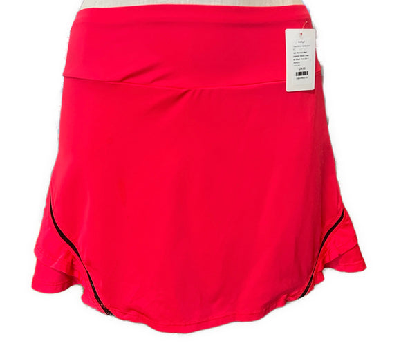 Tail Women's Red Layered Tennis Skort w/ Black Trim Size L MSP$70