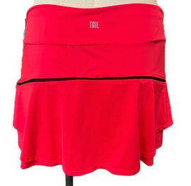 Tail Women's Red Layered Tennis Skort w/ Black Trim Size L MSP$70 - 0