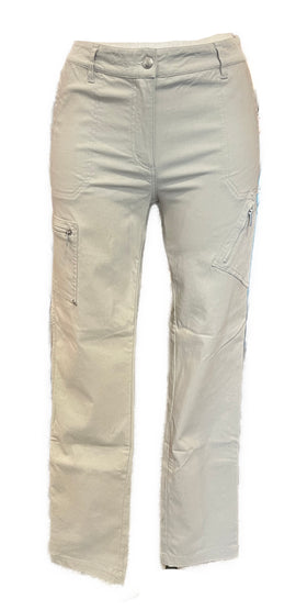 Daily Sports Khaki Women's Golf Cargo Pants Size 14 - 0
