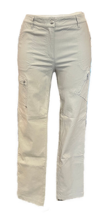 Daily Sports Khaki Women's Golf Cargo Pants Size 14 - 0