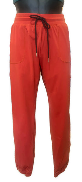 Zyia Active Burnt Orange Women's Drawstring Joggers Size L