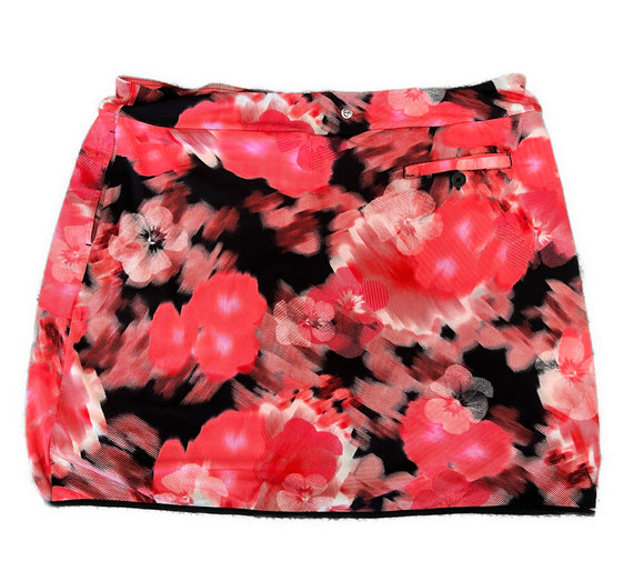 EP Sport Red Floral Golf Skort Size XL MSP$84