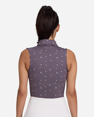 New Bad Birdie Women's Throwing Darts Sleeveless Golf Polo - 0