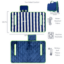 New Birdie Girl Navy Stripe Golf Cart Seat Cover-1