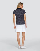 New Tail Women's Jacinda Short Sleeve Golf Top -Formation - Dark Navy Size XXL MSP$100-2
