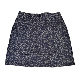 Sport Haley Navy & White Wisp Print Golf Skort Size M MSP$105