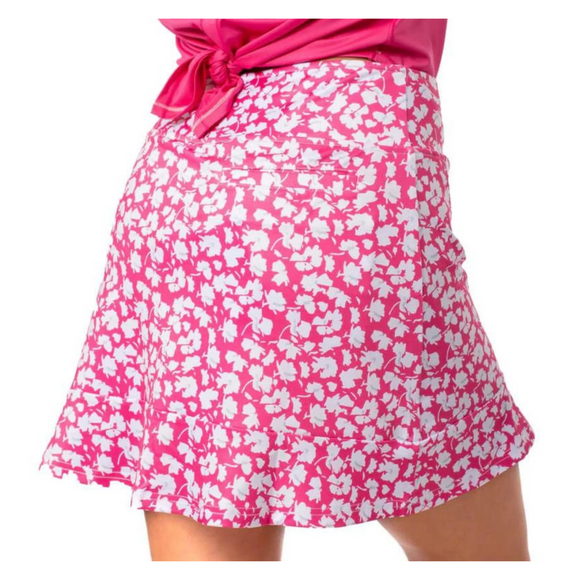 Golftini Pull-On Ruffle Stretch Golf Skort - Sprinkles Size XL MSP$116