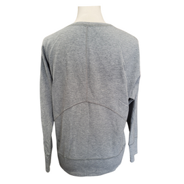 Lululemon Light Gray Heather Women's Sweatshirt Size S - 0