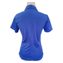 Nike Golf Women's Dri-Fit Royal Blue Short Sleeve Polo Size S-2