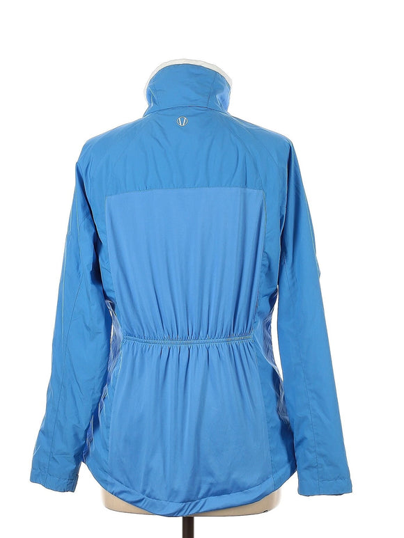 Sunice Women's Blue Full-Zip Windbreaker Jacket Size L MSP$