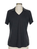 New Lady Hagen Black Short Sleeve Golf Polo Size L-1