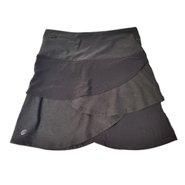 GGBlue Black Heather Layered Golf Skort. Size S - 0
