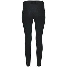 New Kjus Women's Black Ice Embossed 7/8 Golf Tregging Size L MSP$159 - 0