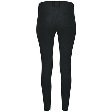 New Kjus Women's Black Ice Embossed 7/8 Golf Tregging Size L MSP$159 - 0