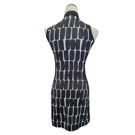 Tail Activewear Black & White Block Print Sleeveless Golf Dress Size XXS MSP$110 - 0
