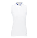 New Lohla Sport Maddie White Sleeveless Top Size M/long MSP$130-1
