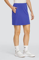 New Tail Activewear Harlan Pull-on Golf Skort in Deep Ocean MSP$107-3