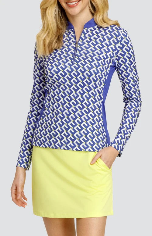 New Tail Activewear Laken Long Sleeve Golf Top - Spry MSP$105