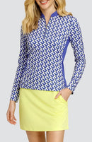New Tail Activewear Laken Long Sleeve Golf Top - Spry MSP$105-1