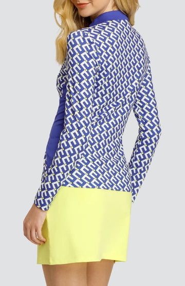 New Tail Activewear Laken Long Sleeve Golf Top - Spry MSP$105 - 0