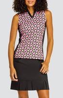 New Tail Activewear Women's Atara Sleeveless Golf Top - Elated MSP$101-1
