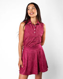 New Sunday Swagger Women's Lay of the Links Sleeveless Golf Polo-1